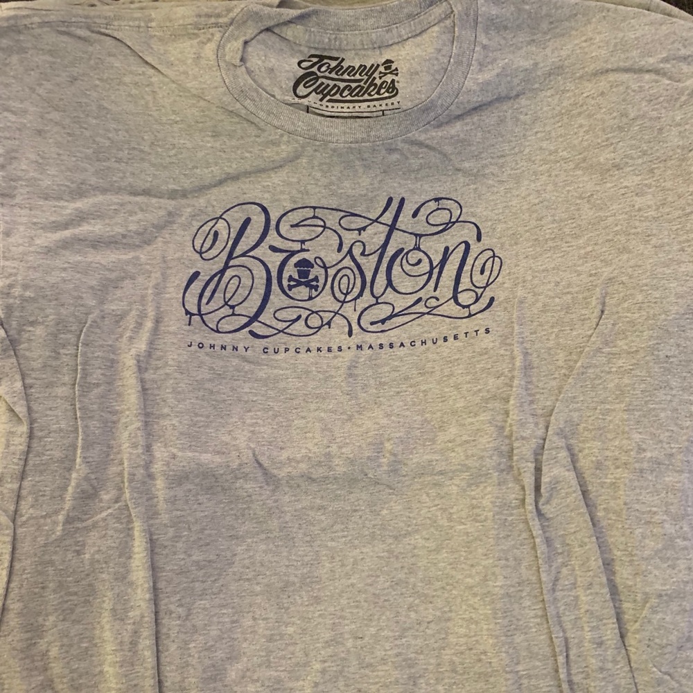 Men’s XL Johnny Cupcakes Ts - never worn.